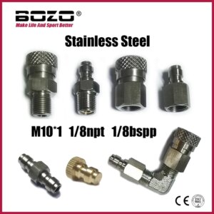 Adattatore maschio femmina a disconnessione rapida HPA Air 8mm capezzolo di riempimento