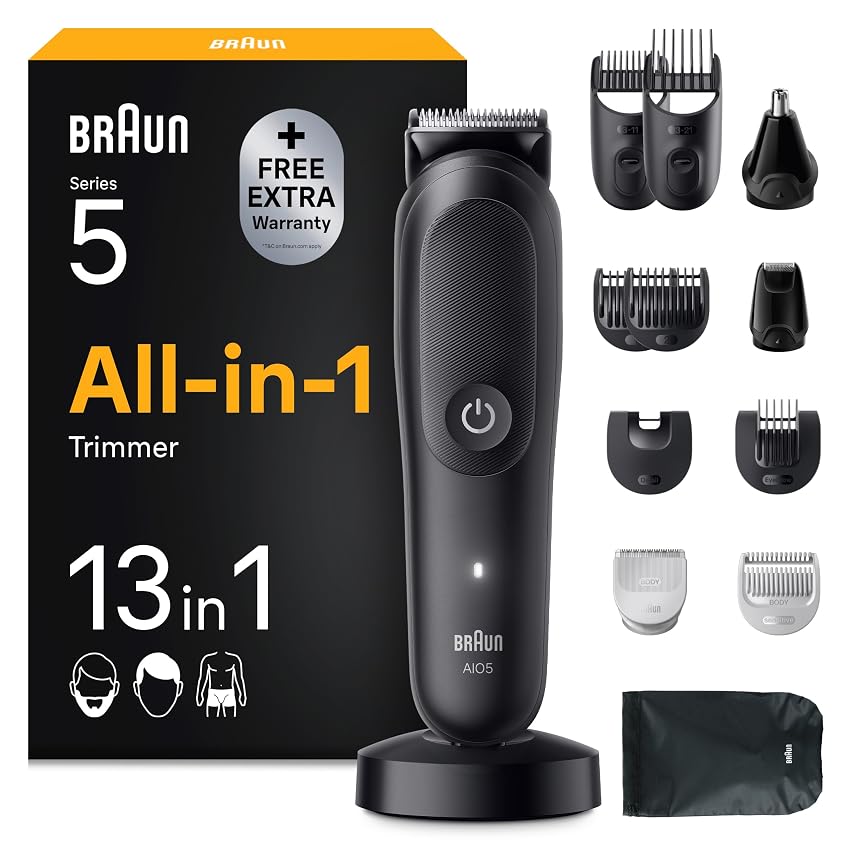 Braun Rifinitore All-in-One Serie 5 Rasoio Elettrico