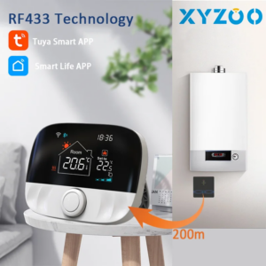 Termostato wireless RF Riscaldamento a pavimento WiFi intelligente per caldaia a gas