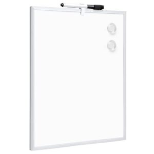 Amazon Basics - Lavagna Bianca Magnetica Cancellabile a Secco