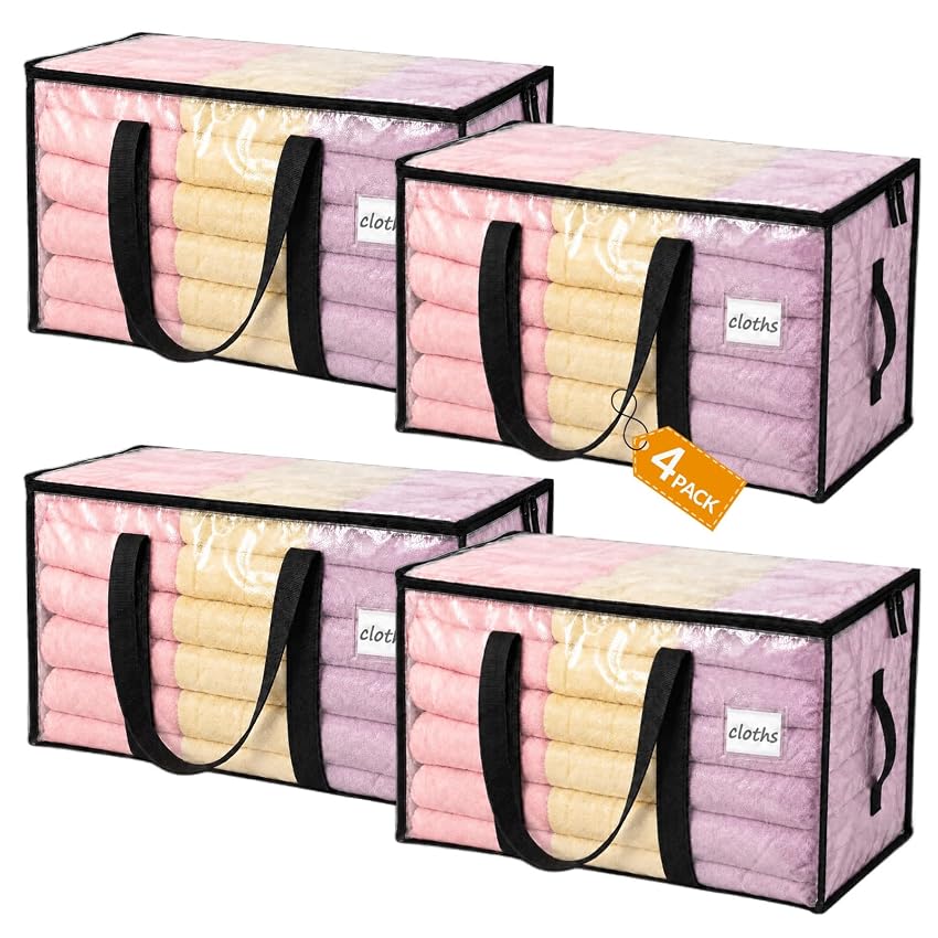 Velway Set da 4 Borse Trasloco Grandi 95L