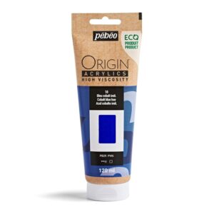 Pebeo - Origin Acrylics 120 ml - Vernice acrilica ecologica - Alta viscosità