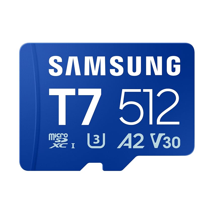Samsung Scheda di Memoria MicroSD T7 da 512 GB