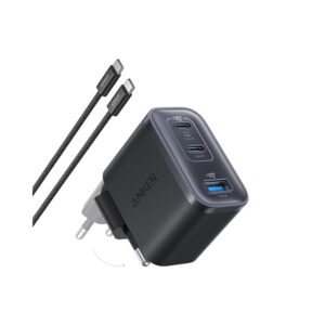 Anker alimentatore USB C 70W 3 porte PIQ 3.0 per MacBook e iPhone