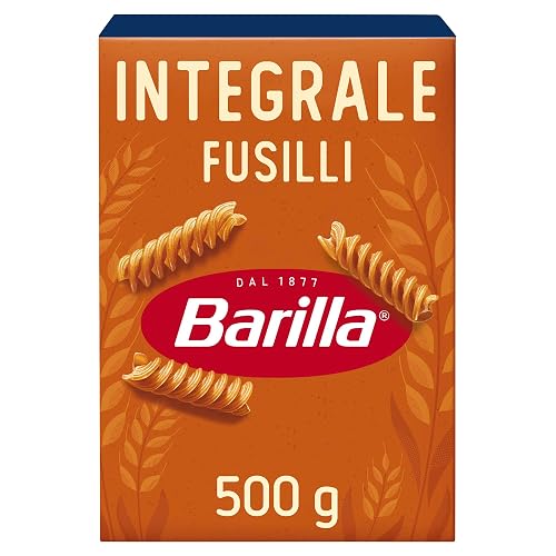 Barilla Pasta Fusilli Integrali con Semola Integrale di Grano Duro