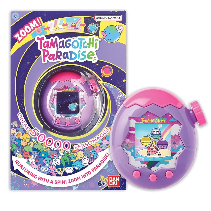 TAMAGOTCHI Bandai Paradise Cielo - Animale Virtuale da accudire Interattivo in italiano