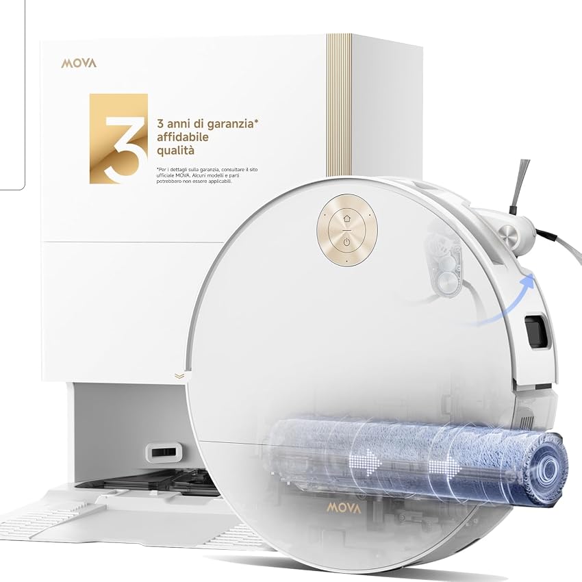MOVA S70 Ultra Roller Robot Aspirapolvere
