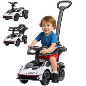 AIYAPLAY Lamborghini Macchinina Bambini 2 in 1