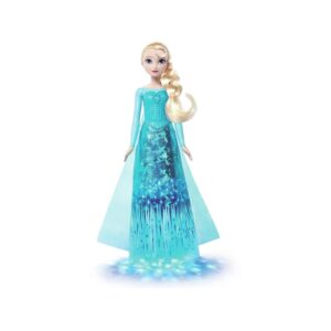 Mattel Disney Bambola Canta Elsa Suoni e Luci con Effetti Luminosi e Musica