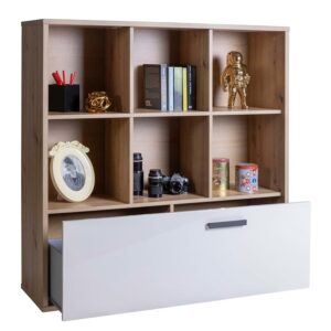 Composad | Libreria MiPiace con 6 Vani e 1 Cassetto per Cameretta