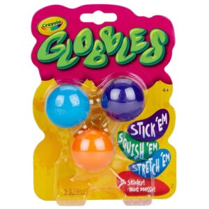 Crayola Globbles &ndash; Set 3 Palline Sensoriali Appiccicose