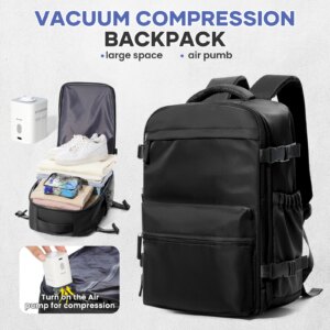 Zaino sottovuoto Borsa da viaggio per uomo Zaino di grande capacità Zaino per laptop