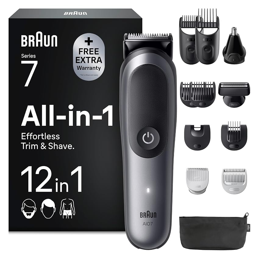 Braun Rasoio Elettrico Barba e Capelli Serie 7