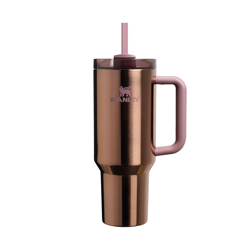 Stanley 1913 Quencher Borraccia Con Cannuccia 1.18L- Polished Rose Gold