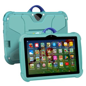 Tablet PC per bambini da 7 pollici con Android 13 Quad Core 4 GB RAM 64 GB ROM Apprendimento