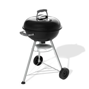 Weber Barbecue a carbone Compact Kettle 47 cm con supporto e ruote/BBQ classico