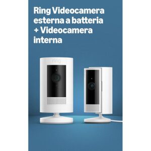 Ring videocamera esterna a batteria (Stick Up Cam)