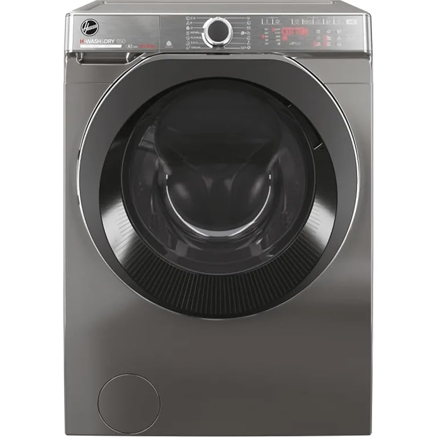 Hoover Lavasciuga 10+6 Kg Classe Energetica A 1600 Giri Inverter Vapore Wifi Antracite