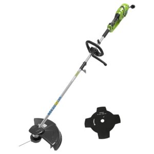 Greenworks Tagliabordi e Decespugliatore Elettrico 230V 1200W Taglio 40cm 2mm filo/coltello 5500 rpm