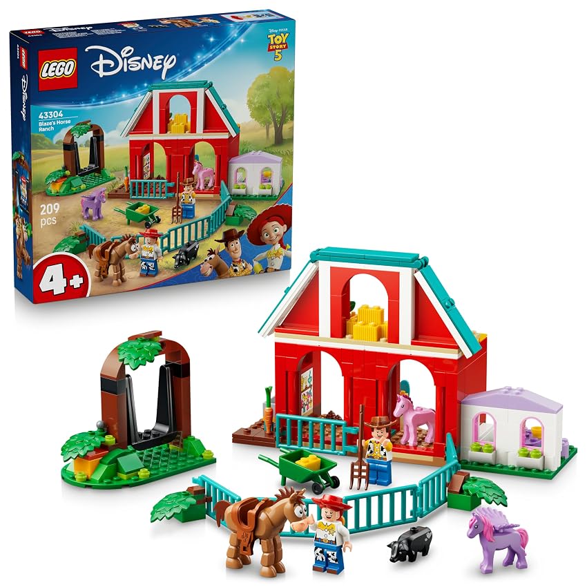 LEGO Disney Pixar Il ranch dei cavalli di Blaze 43304