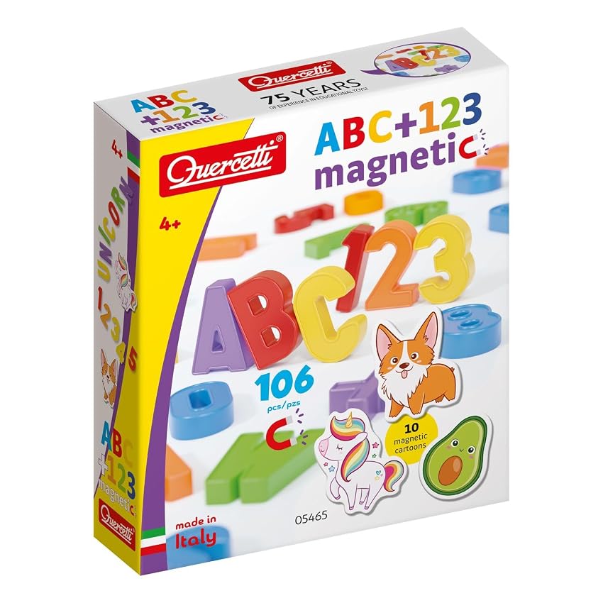 Quercetti ABC 123 Magnetic