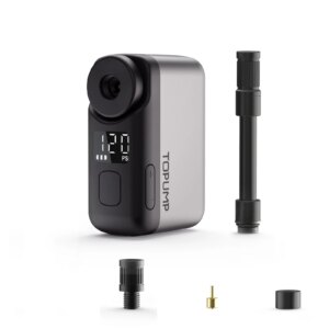 TOPUMP TB2 PRO Mini Pompa Elettrica Portatile per Bici Gonfiatore per Pneumatici Senza