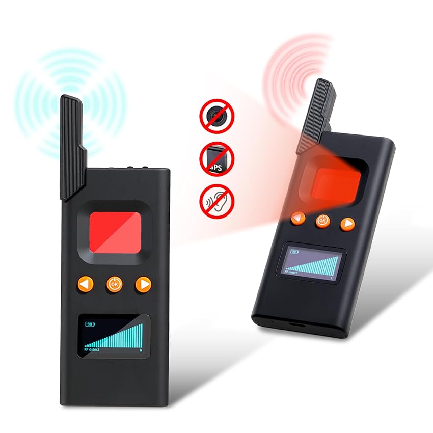 FOWARD GAUSS Rilevatore di bug per fotocamera nascosta Rilevatore di spionaggio Rilevatore