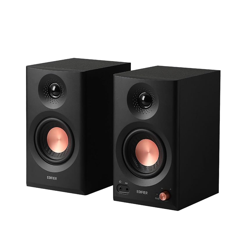 Edifier MR3 Bluetooth 2.0 Diffusori da studio con Hi-Res Audio & 36W,Nero