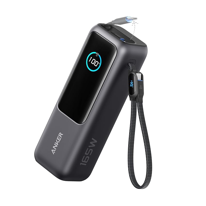 Anker Laptop Power Bank 25000mAh Tre Porte USB C da 165W