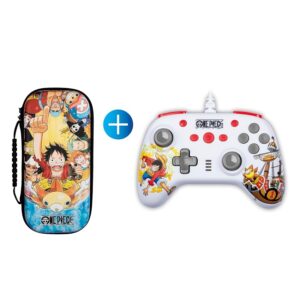 Pacchetto di accessori da gioco Konix One Piece Gamer per Nintendo Switch e Switch OLED