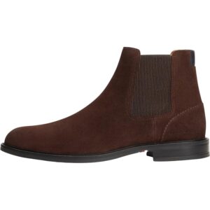 Tommy Hilfiger Uomo Corporate Dressy Suede Chelsea Fm0fm05953Low Stivali