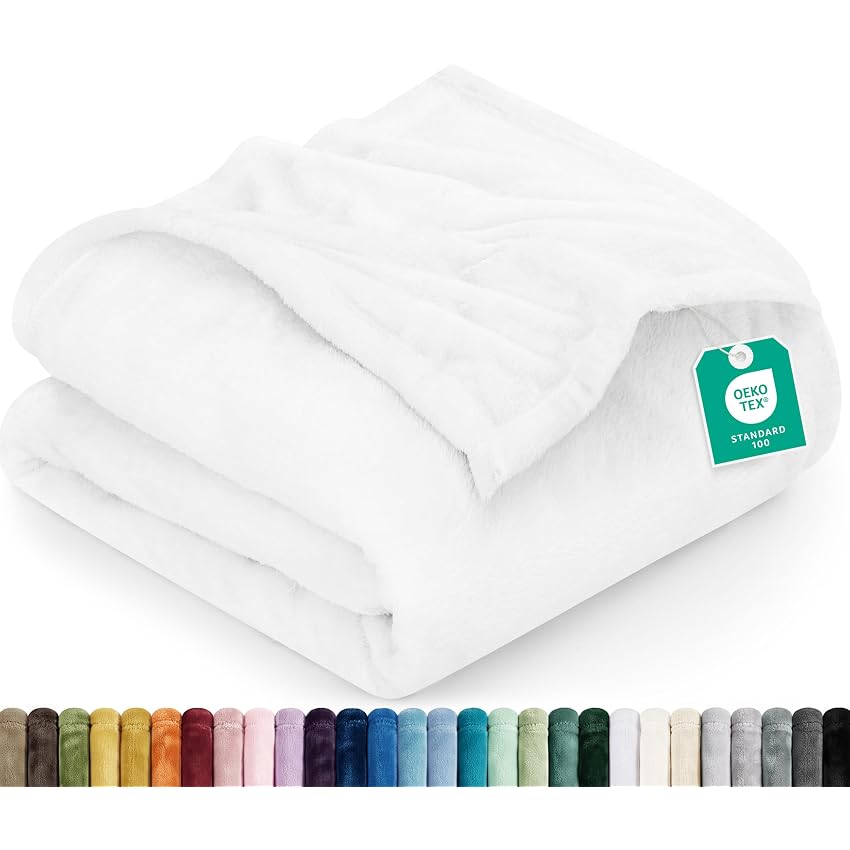 Utopia Bedding Coperta in Pile Coperta Leggera per Letto