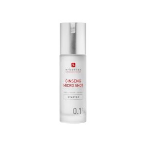 Erborian - Ginseng Micro Shot - Starter 0.1% - Siero Viso Retexturizzante ispirato al Micro