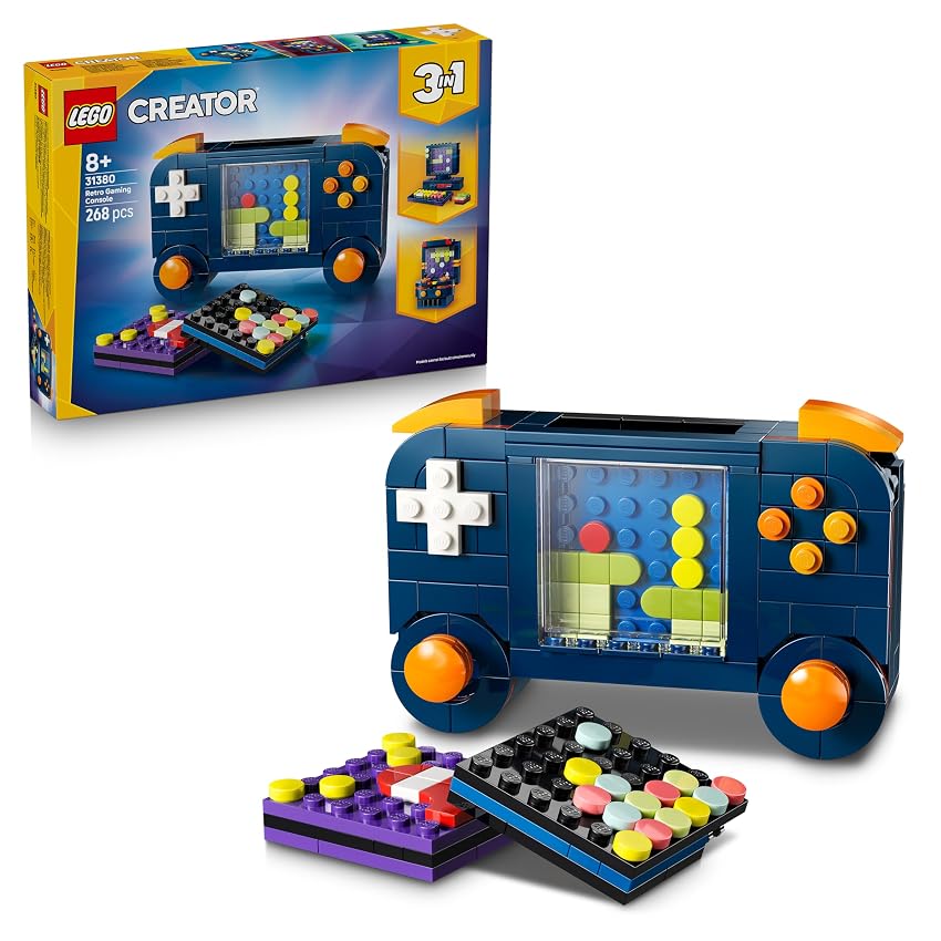 LEGO Creator 3 in 1 Console di gioco retrò 31380