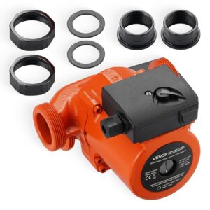 VEVOR Pompa di Circolazione in Ghisa LPS25-6S/130