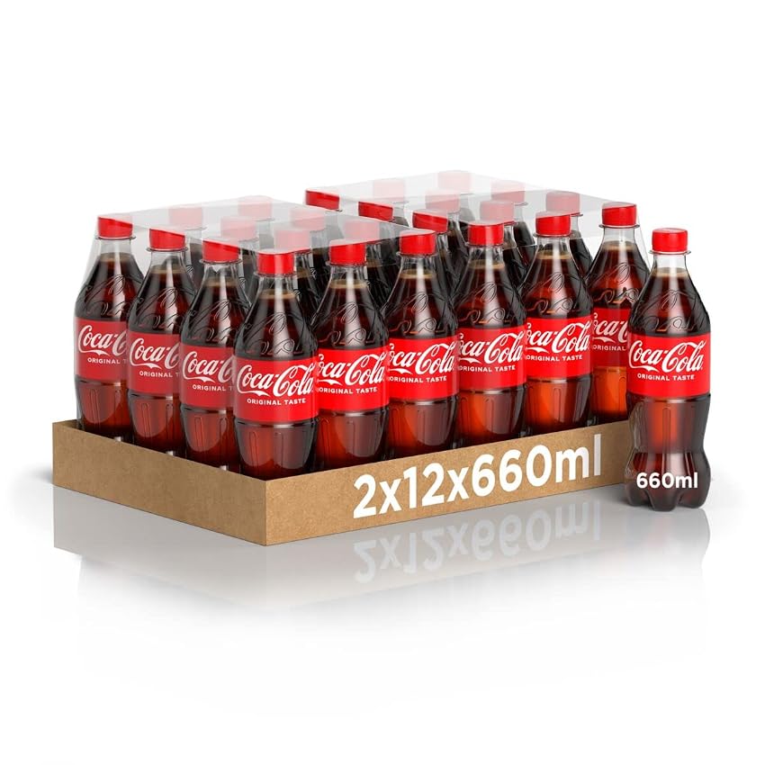 Coca-Cola Original Taste – 2x12 Bottiglie da 660 ml