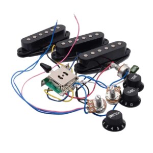 Cablaggio pickup per chitarra elettrica Interruttore a 5 vie precablato Pickup multi