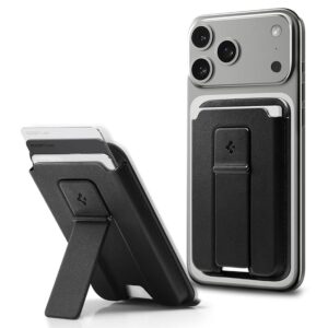 Spigen Smart Fold 2 MagFit Portafoglio MagSafe Wallet Magnetico Portacarte con Cavalletto