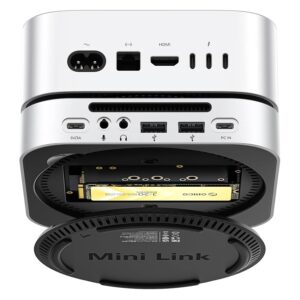 ORICO MiniMate Pro+ Hub Supporto 40Gbps per Mac mini M4/M4 Pro 2025: SSD NVMe 512GB