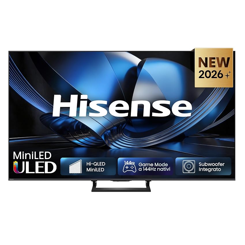 Hisense Smart TV MiniLED 144Hz 65" 4K 65U7SE
