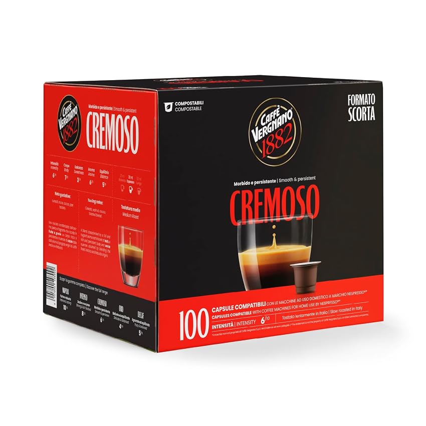 Caff&egrave; Vergnano 1882 - Capsule Compatibili Nespresso