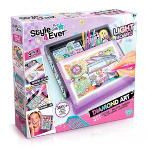 Canal Toys - Style 4 Ever - Diamond Art Light Board - Bambini 6+