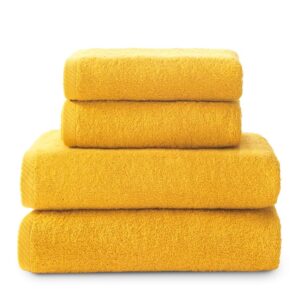 Top Towel - Combinazione - 2 Asciugamani da Lavabo o Mani + 2 Asciugamani da Doccia