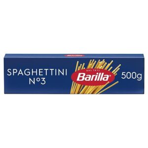 Barilla Pasta Spaghettini N.3 di Semola di Grano Duro