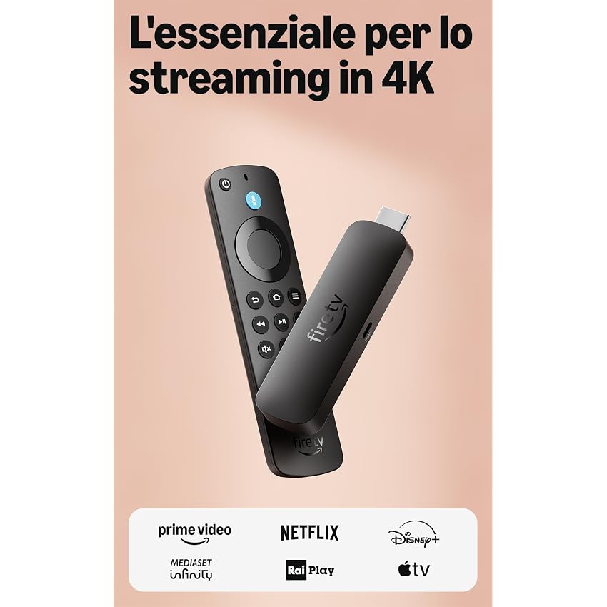 Amazon Fire TV Stick 4K Select - Trasmetti in streaming in 4K centinaia di migliaia
