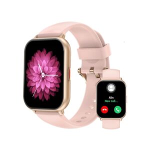 RUIMEN Smartwatch Donna Chiamate Bluetooth Musica Orologio Sportive Contapassi da