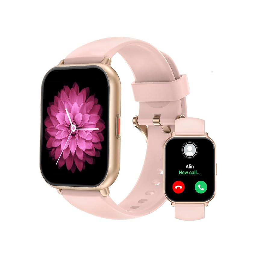 RUIMEN Smartwatch Donna Chiamate Bluetooth Musica Orologio Sportive Contapassi da