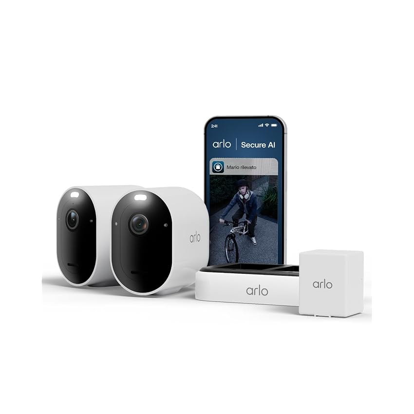 Arlo Pro 6 Telecamera WiFi Esterno Senza Fili