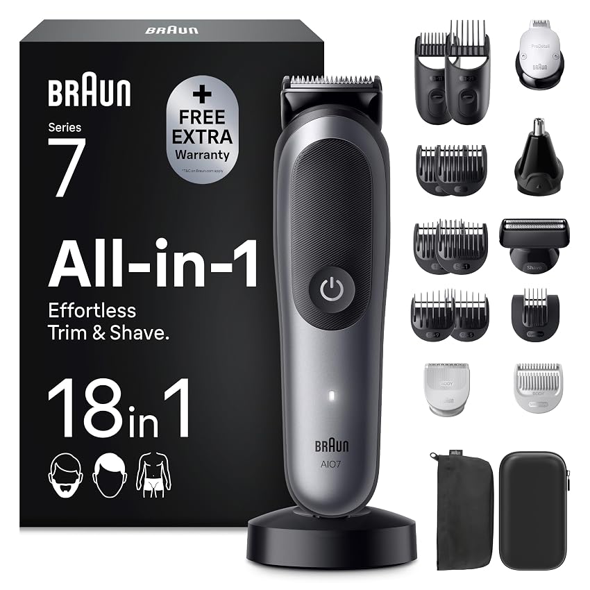 Braun Rasoio Elettrico Barba e Capelli Serie 7