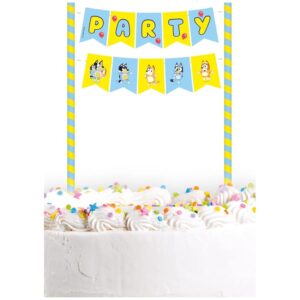 Amscan 9915647 - Decorazione per torta con bandierine